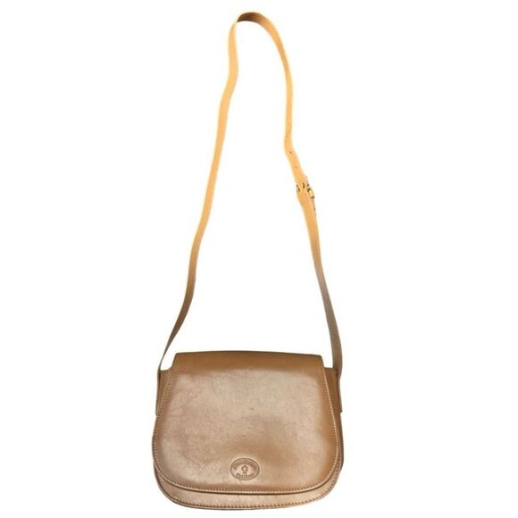 Crossbody Bag – Brooks Brothers Red Fleece Tan Leather - Picture 2 of 5